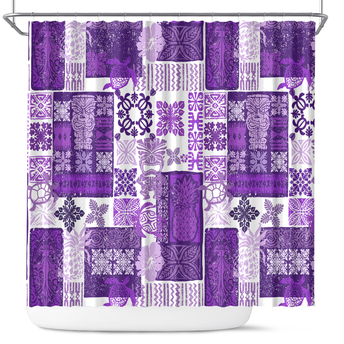 hawaiian-quilt-shower-curtain-tiki-tropical-retro-purple-version