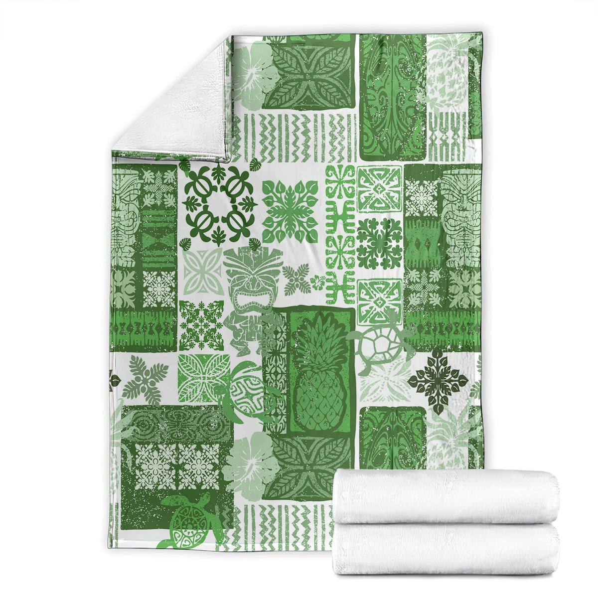 hawaiian-quilt-blanket-tiki-tropical-retro-green-version