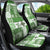 Hawaiian Quilt Car Seat Cover Tiki Tropical Retro Green Version - Wonder Print Shop