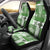 Hawaiian Quilt Car Seat Cover Tiki Tropical Retro Green Version - Wonder Print Shop
