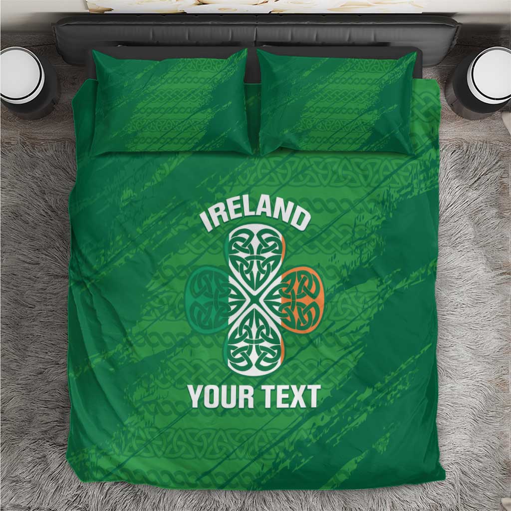 Custom Ireland Cricket Bedding Set Irish Celtic Knot - National Color - Wonder Print Shop