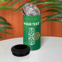 Custom Ireland Cricket 4 in 1 Can Cooler Tumbler Irish Celtic Knot - National Color - Wonder Print Shop