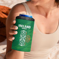 Custom Ireland Cricket 4 in 1 Can Cooler Tumbler Irish Celtic Knot - National Color - Wonder Print Shop