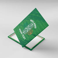 Custom Ireland Cricket Canvas Wall Art Irish Celtic Knot - National Color - Wonder Print Shop