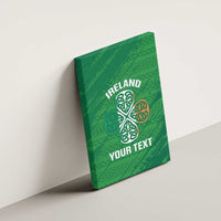 Custom Ireland Cricket Canvas Wall Art Irish Celtic Knot - National Color - Wonder Print Shop