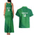Custom Ireland Cricket Couples Matching Tank Maxi Dress and Hawaiian Shirt Irish Celtic Knot - National Color - Wonder Print Shop