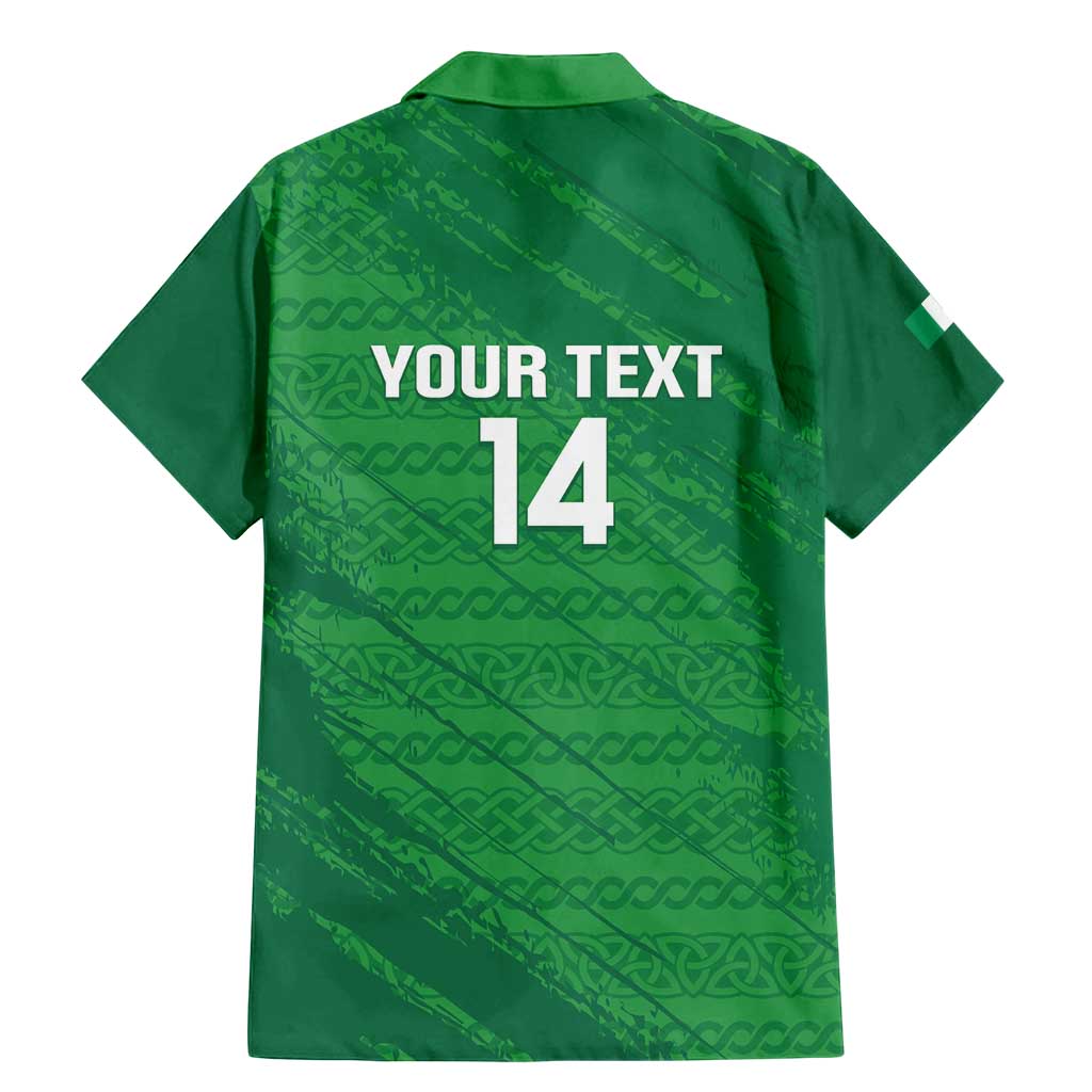 Custom Ireland Cricket Family Matching Mermaid Dress and Hawaiian Shirt Irish Celtic Knot - National Color - Wonder Print Shop