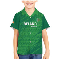 Custom Ireland Cricket Family Matching Mermaid Dress and Hawaiian Shirt Irish Celtic Knot - National Color - Wonder Print Shop