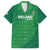 Custom Ireland Cricket Family Matching Off The Shoulder Long Sleeve Dress and Hawaiian Shirt Irish Celtic Knot - National Color - Wonder Print Shop