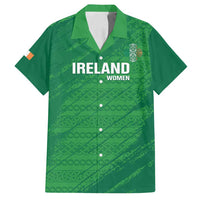 Custom Ireland Cricket Family Matching Puletasi and Hawaiian Shirt Irish Celtic Knot - National Color - Wonder Print Shop