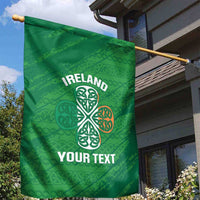 Custom Ireland Cricket Garden Flag Irish Celtic Knot - National Color - Wonder Print Shop