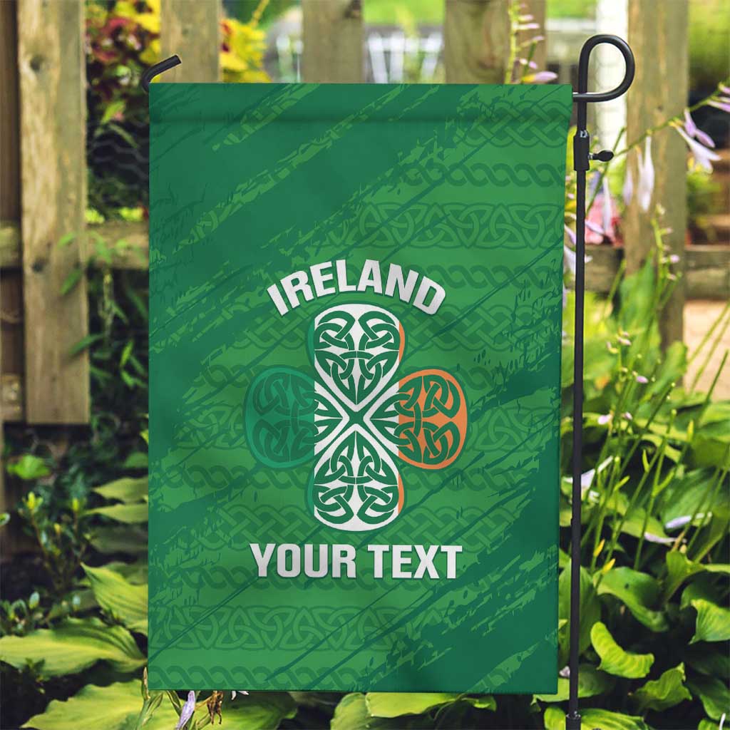 Custom Ireland Cricket Garden Flag Irish Celtic Knot - National Color - Wonder Print Shop