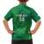 Custom Ireland Cricket Kid Hawaiian Shirt Irish Celtic Knot - National Color - Wonder Print Shop