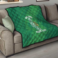 Custom Ireland Cricket Quilt Irish Celtic Knot - National Color - Wonder Print Shop