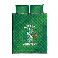 Custom Ireland Cricket Quilt Bed Set Irish Celtic Knot - National Color - Wonder Print Shop