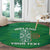 Custom Ireland Cricket Round Carpet Irish Celtic Knot - National Color