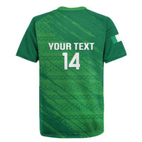 Custom Ireland Cricket Rugby Jersey Irish Celtic Knot - National Color - Wonder Print Shop