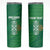 Custom Ireland Cricket Skinny Tumbler Irish Celtic Knot - National Color - Wonder Print Shop