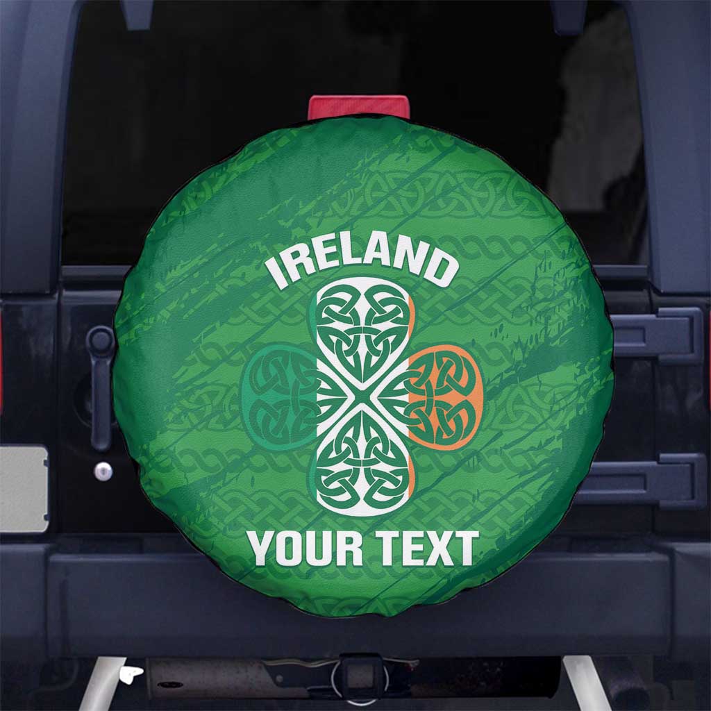 Custom Ireland Cricket Spare Tire Cover Irish Celtic Knot - National Color - Wonder Print Shop