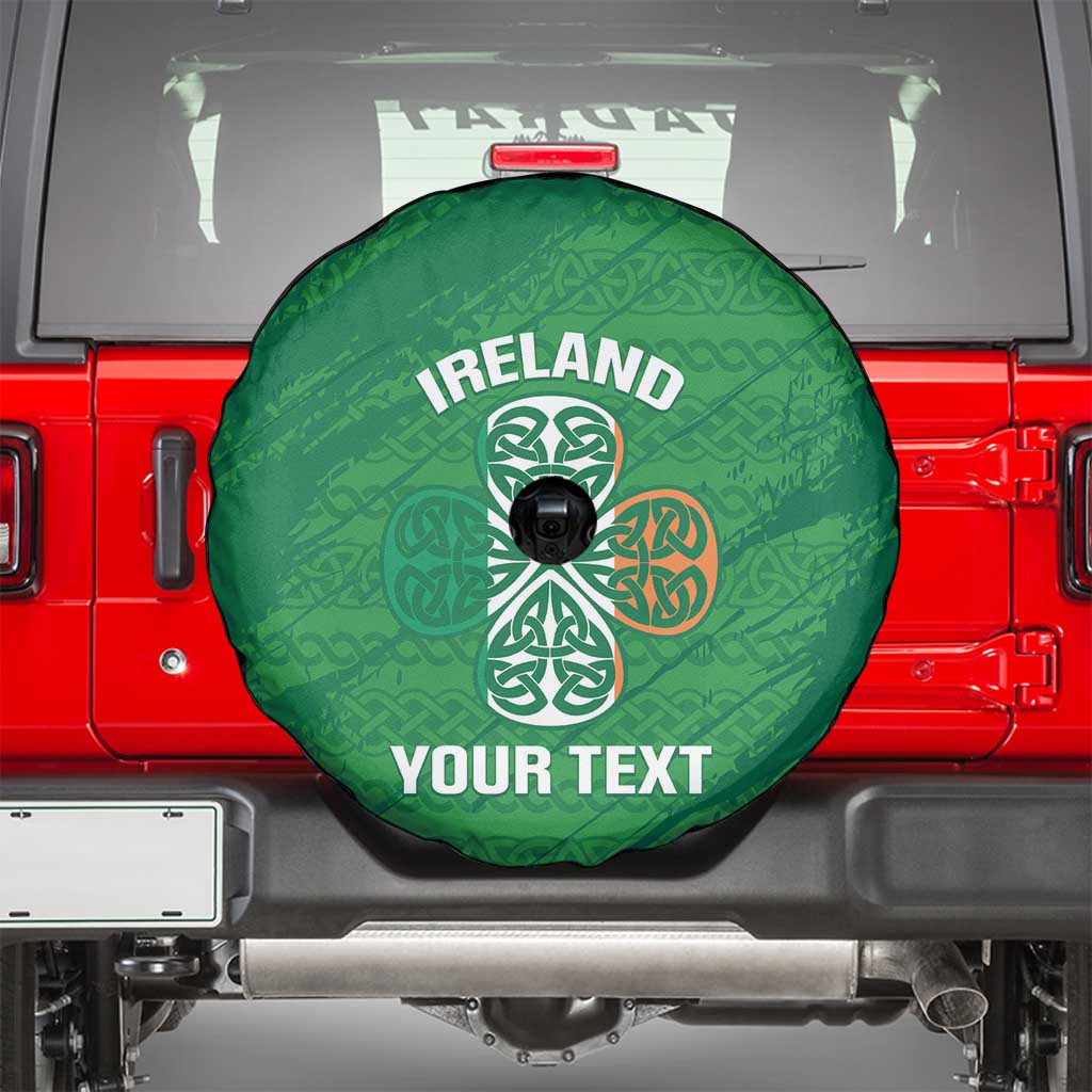 Custom Ireland Cricket Spare Tire Cover Irish Celtic Knot - National Color - Wonder Print Shop