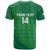 Custom Ireland Cricket T Shirt Irish Celtic Knot - National Color - Wonder Print Shop