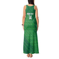 Custom Ireland Cricket Tank Maxi Dress Irish Celtic Knot - National Color - Wonder Print Shop