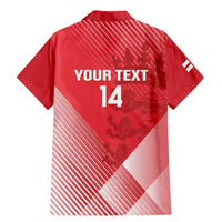 Custom England Cricket Family Matching Mermaid Dress and Hawaiian Shirt Go Champions Sporty Style - Wonder Print Shop