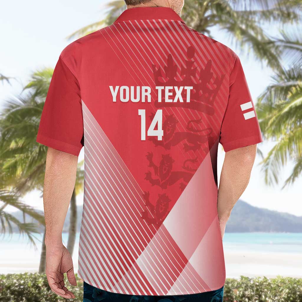 Custom England Cricket Hawaiian Shirt Go Champions Sporty Style - Wonder Print Shop