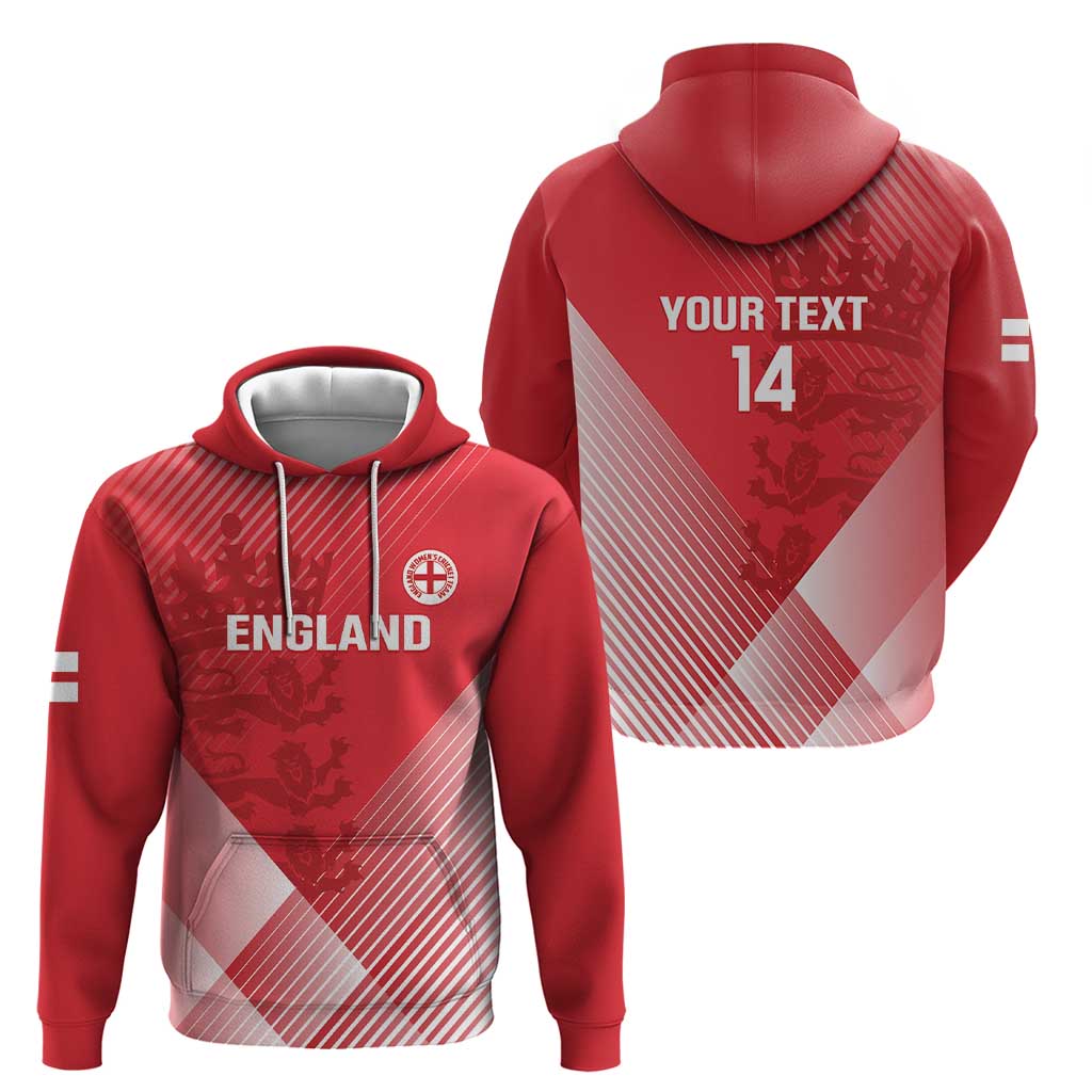 Custom England Cricket Hoodie Go Champions Sporty Style - Wonder Print Shop