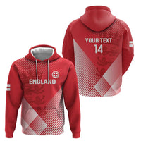 Custom England Cricket Hoodie Go Champions Sporty Style - Wonder Print Shop