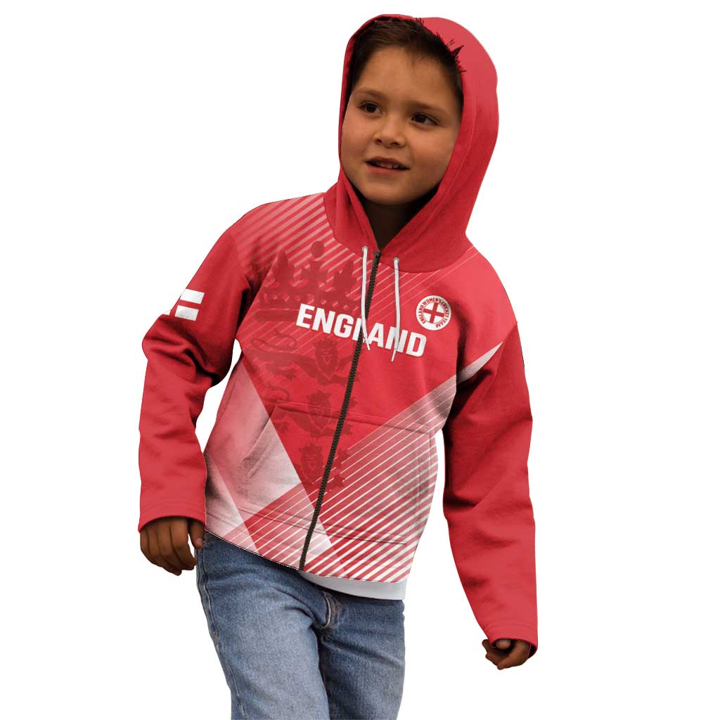 Custom England Cricket Kid Hoodie Go Champions Sporty Style - Wonder Print Shop