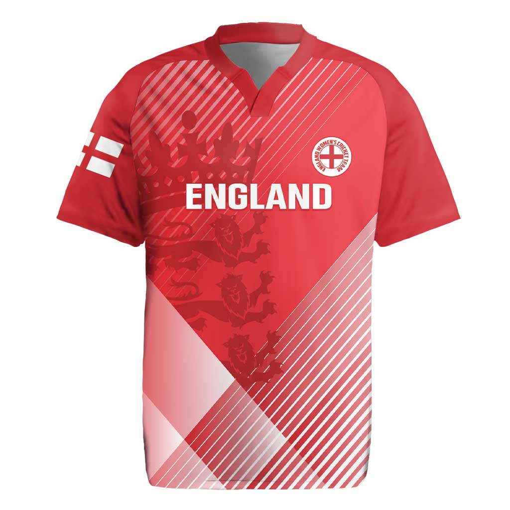 Custom England Cricket Rugby Jersey Go Champions Sporty Style - Wonder Print Shop