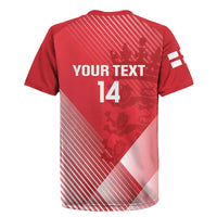 Custom England Cricket Rugby Jersey Go Champions Sporty Style - Wonder Print Shop