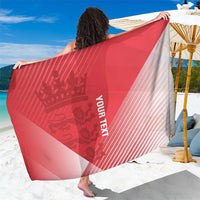 Custom England Cricket Sarong Go Champions Sporty Style - Wonder Print Shop