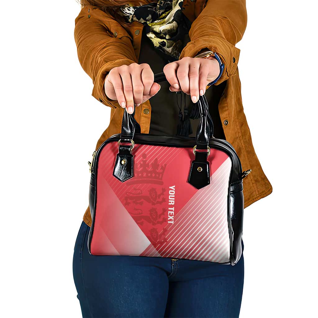Custom England Cricket Shoulder Handbag Go Champions Sporty Style