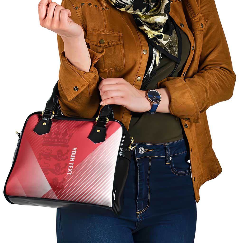 Custom England Cricket Shoulder Handbag Go Champions Sporty Style
