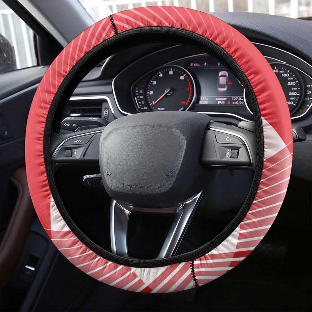 England Cricket Steering Wheel Cover Go Champions Sporty Style - Wonder Print Shop