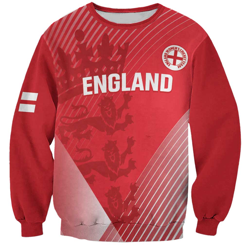 Custom England Cricket Sweatshirt Go Champions Sporty Style - Wonder Print Shop