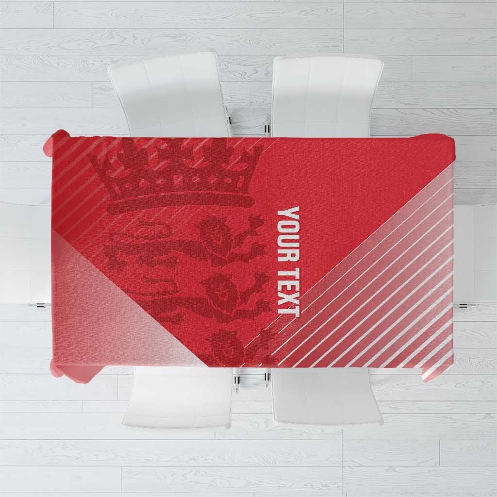 Custom England Cricket Tablecloth Go Champions Sporty Style - Wonder Print Shop