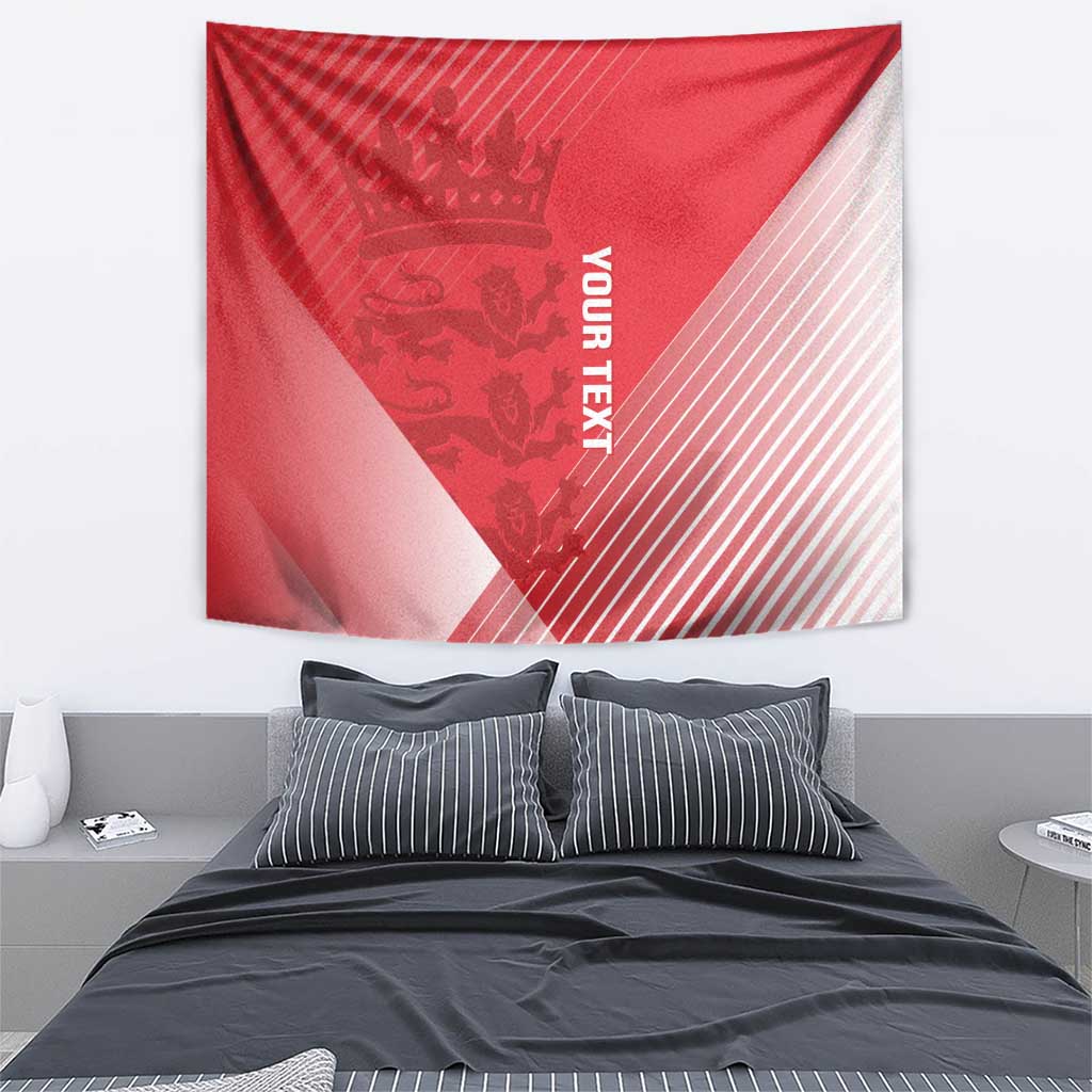 Custom England Cricket Tapestry Go Champions Sporty Style - Wonder Print Shop