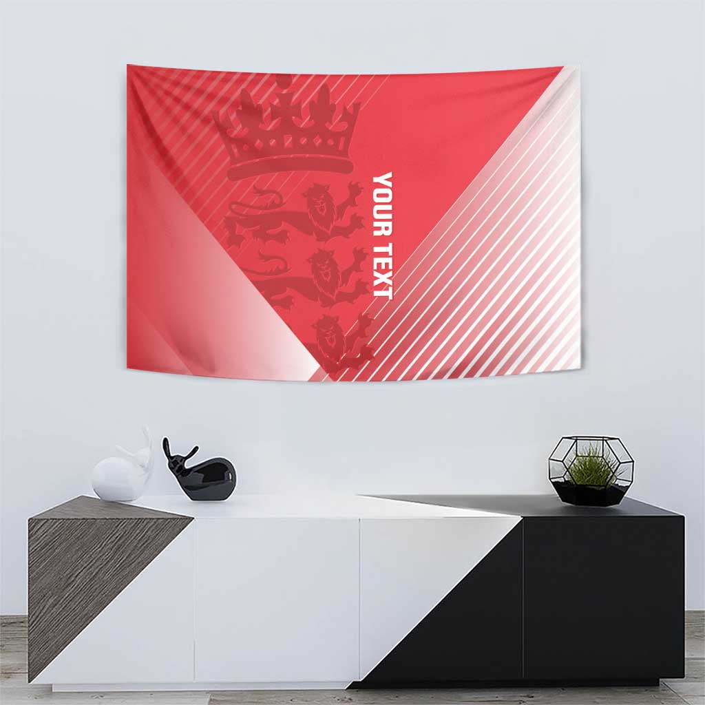 Custom England Cricket Tapestry Go Champions Sporty Style - Wonder Print Shop
