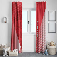 Custom England Cricket Window Curtain Go Champions Sporty Style - Wonder Print Shop