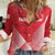 Custom England Cricket Women Casual Shirt Go Champions Sporty Style - Wonder Print Shop