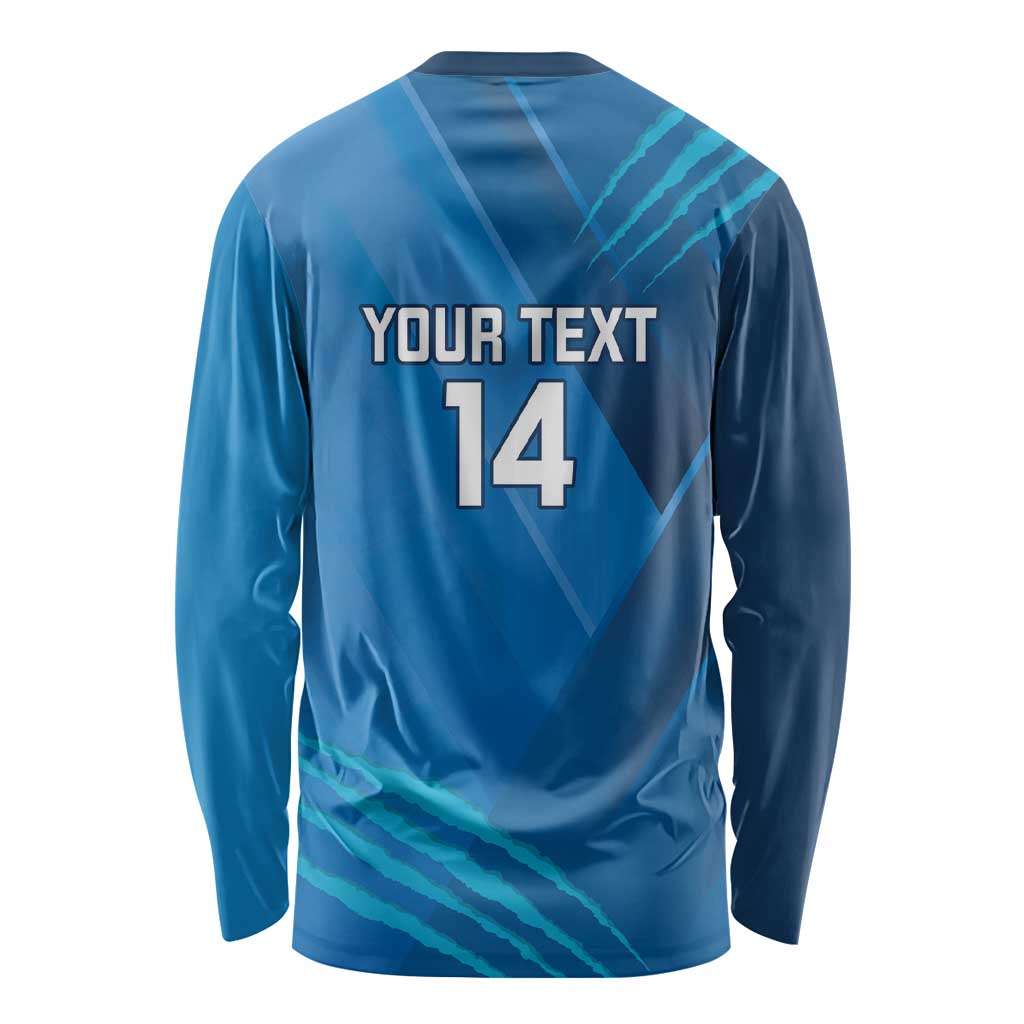 Custom Sri Lanka Cricket Long Sleeve Shirt Go Champions Lion Sporty Style - Wonder Print Shop