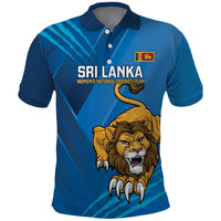 Custom Sri Lanka Cricket Polo Shirt Go Champions Lion Sporty Style - Wonder Print Shop
