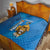 Custom Sri Lanka Cricket Quilt Go Champions Lion Sporty Style - Wonder Print Shop