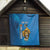 Custom Sri Lanka Cricket Quilt Go Champions Lion Sporty Style - Wonder Print Shop