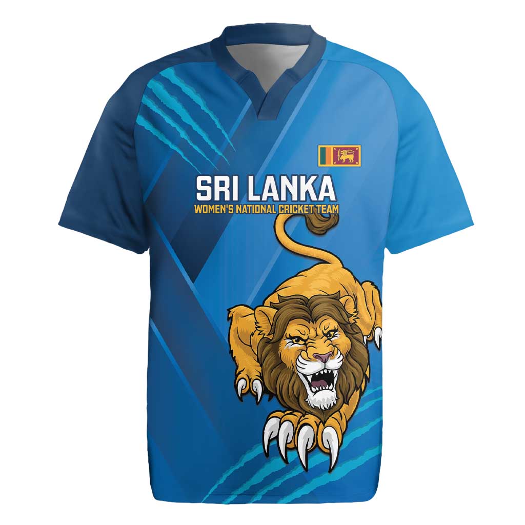 Custom Sri Lanka Cricket Rugby Jersey Go Champions Lion Sporty Style - Wonder Print Shop