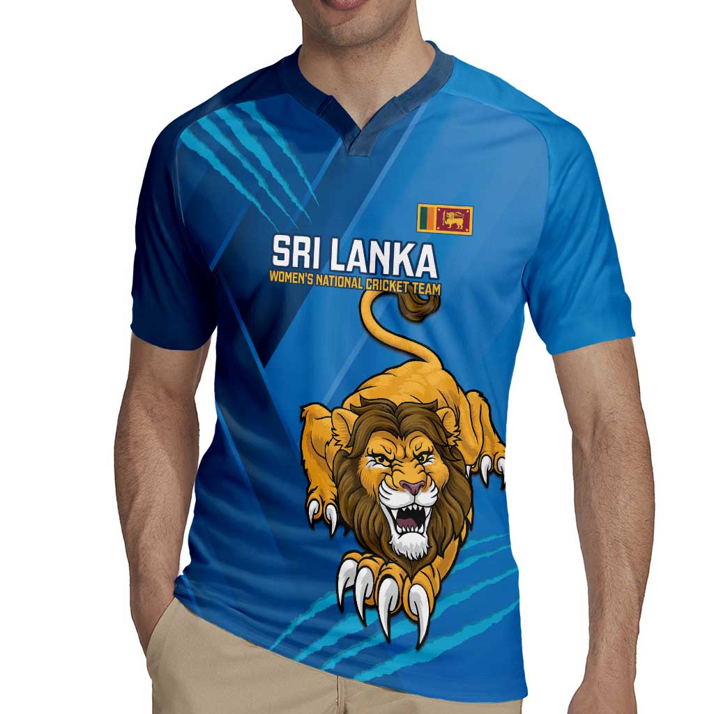 Custom Sri Lanka Cricket Rugby Jersey Go Champions Lion Sporty Style - Wonder Print Shop