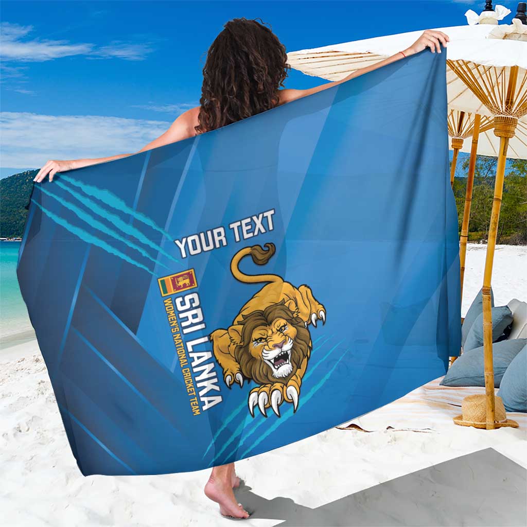 Custom Sri Lanka Cricket Sarong Go Champions Lion Sporty Style - Wonder Print Shop